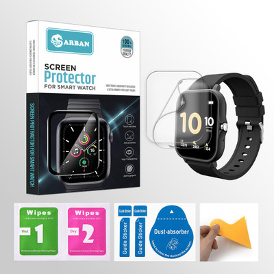 ARBAN Edge To Edge Screen Guard for Pebble Prism Ultra 1.7 inch Smartwatch 2 PROTECTOR + 2 WIPES + 2 DUST REMOVAL STICKER + 1 WIPER(Pack of 2) ARBAN Edge To Edge Screen Guard for Pebble Prism Ultra 1.7 inch Smartwatch 2 PROTECTOR + 2 WIPES + 2 DUST REMOVAL STICKER + 1 WIPER(Pack of 2)