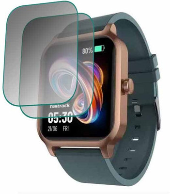 hirdesh Edge To Edge Screen Guard for Fastrack Revoltt FS1(Pack of 2)