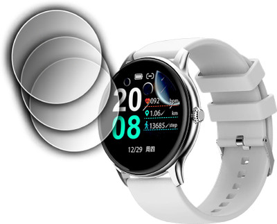 EJZATI Edge To Edge Screen Guard for FIRE BOLTT HURRICANE PRO SMARTWATCH SCREEN GUARD(Pack of 3)