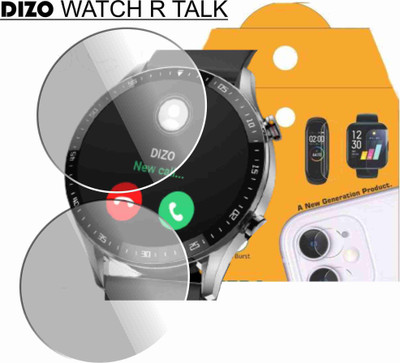 Dasiana Edge To Edge Screen Guard for DIZO WATCH R TALK(Pack of 2)