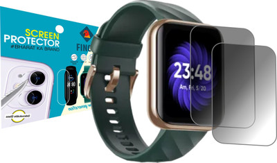KANCHA Edge To Edge Screen Guard for DIZO WATCH D SMART WATCH(Pack of 2)