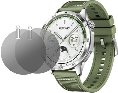 hirdesh Edge To Edge Screen Guard for HUAWEI WATCH GT 4(Pack of 2)