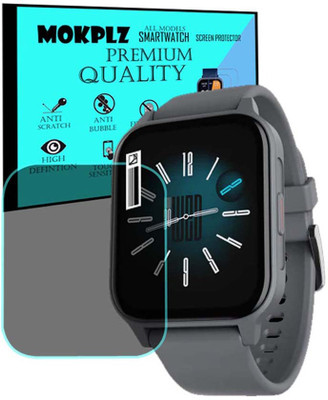 MOKPLZ Edge To Edge Screen Guard for BOAT STORM CONNECT PLUS SMARTWATCH(Pack of 1)