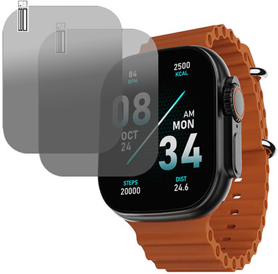 YCHROZE Edge To Edge Screen Guard for Boat Wave Glory(Pack of 2)