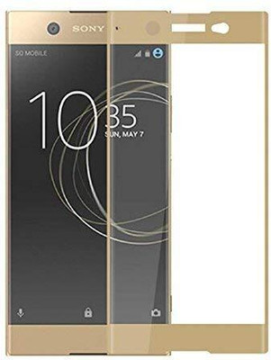 MoreFit Edge To Edge Tempered Glass for Sony Xperia XA1(Pack of 1)