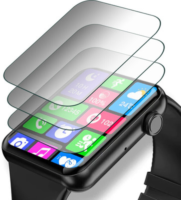 YCHROZE Edge To Edge Screen Guard for Pebble Vision 2.05(Pack of 3)