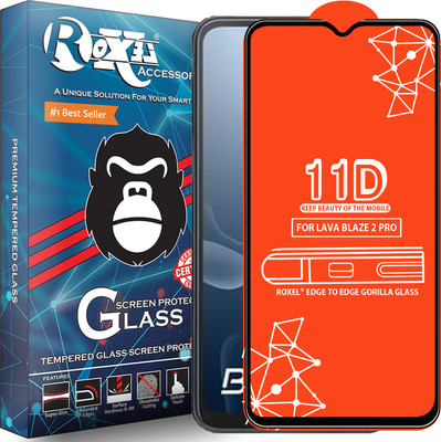 Roxel Edge To Edge Screen Guard for LAVA BLAZE 2 PRO(Pack of 1)