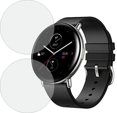 TELTREK Edge To Edge Screen Guard for AMAZFIT ZEPP E CIRCLE(Pack of 2)