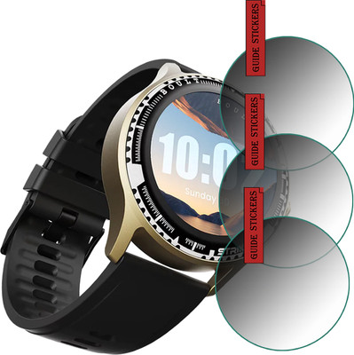 ejzatex Edge To Edge Screen Guard for BOULT STRIKER SMARTWATCH(Pack of 3)