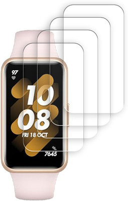 SOMTONE Edge To Edge Screen Guard for Huawei Band 7 Smartwatch 1.47 inch SMARTWATCH SCREEN GUARD(Pack of 4)