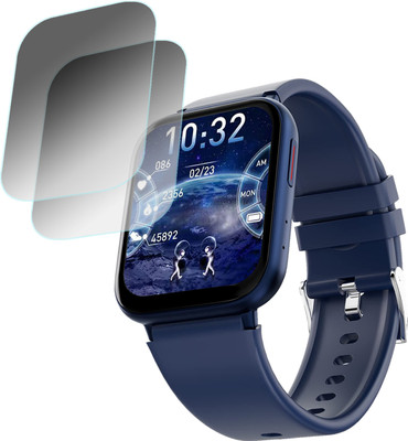 EJZATI Edge To Edge Screen Guard for FIRE BOLTT BEAM SMARTWATCH(Pack of 2)
