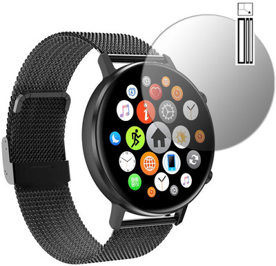 DOUMOF Edge To Edge Screen Guard for Aeofit Alpha SMARTWATCH(Pack of 1)