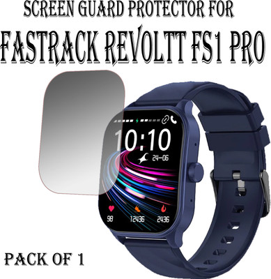 EJZATI Edge To Edge Screen Guard for FASTRACK REVOLTT FS1 PRO SMARTWATCH SCREEN GUARD(Pack of 1)