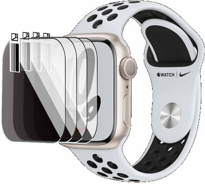 daffin Edge To Edge Screen Guard for Apple Watch Nike Series 7(Pack of 4)