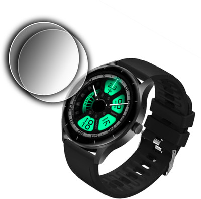 EJZATI Edge To Edge Screen Guard for FIRE BOLTT TALK GO SMARTWATCH SCREEN GUARD(Pack of 2)