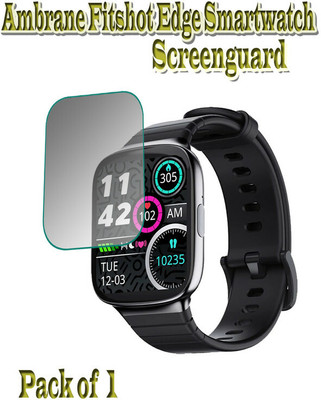 EZGER Edge To Edge Screen Guard for Ambrane Fitshot Edge(Pack of 1)