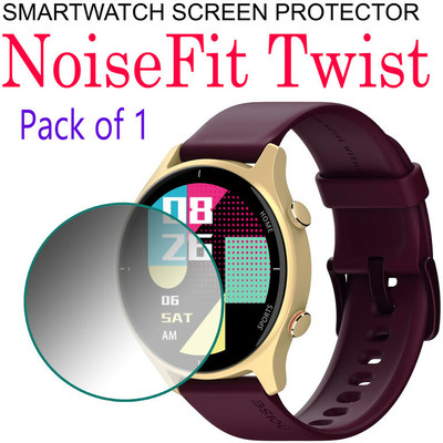 YCHROZE Edge To Edge Screen Guard for NoiseFit Twist(Pack of 1)
