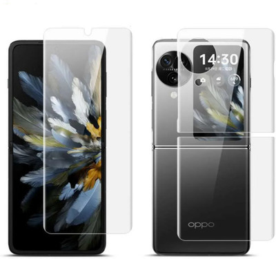 Bai and kaka Edge To Edge Screen Guard for OPPO Find N3 Flip(Pack of 1)
