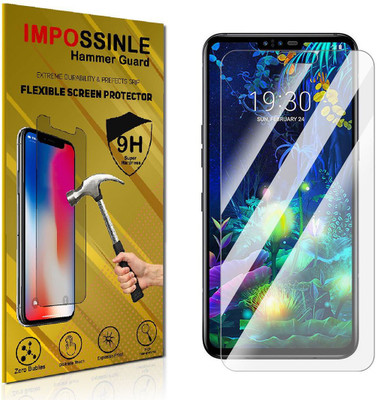 FCS Edge To Edge Screen Guard for LG V50 ThinQ 5G Front (Glossy)(Pack of 1)