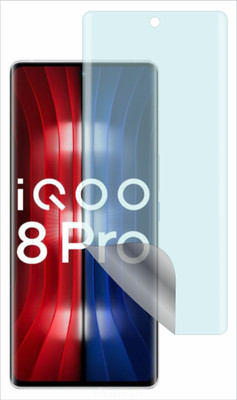 Fasheen Edge To Edge Screen Guard for Vivo iQOO 8 Pro 5G (Anti Blue Light, Hydrogel Film)(Pack of 1)