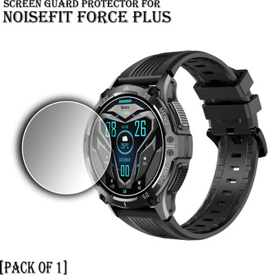 EJZATI Edge To Edge Screen Guard for NOISE NOISEFIT FORCE PLUS SMARTWATCH(Pack of 1)