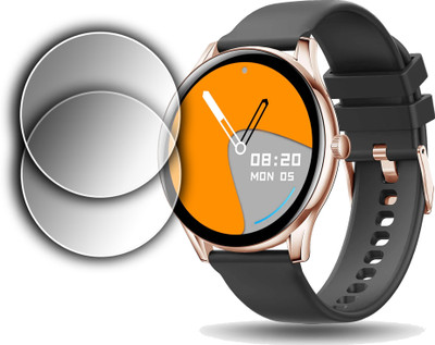 EJZATI Edge To Edge Screen Guard for PEBBLE COSMOS BOLD SMARTWATCH(Pack of 2)