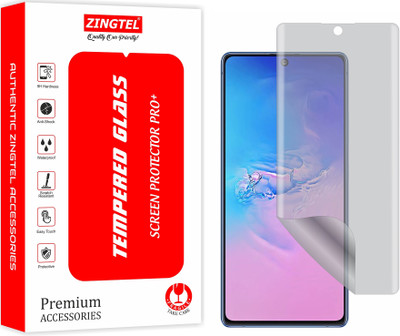 ZINGTEL Edge To Edge Screen Guard for Samsung Galaxy S10 Lite (Anti Glare Matte Nano Liquid Hydrogel Film)(Pack of 1)
