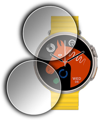 YCHROZE Edge To Edge Screen Guard for Fire Boltt Cyclone(Pack of 2)