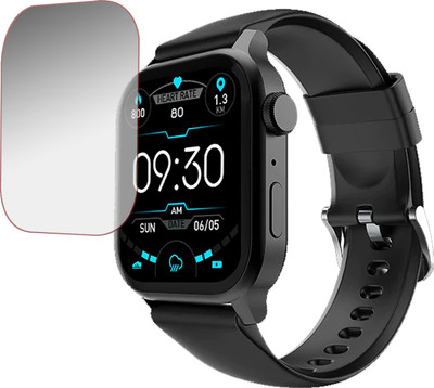 EJZATEX Edge To Edge Screen Guard for FIRE BOLTT RISE SMARTWATCH SCREEN GUARD(Pack of 1)