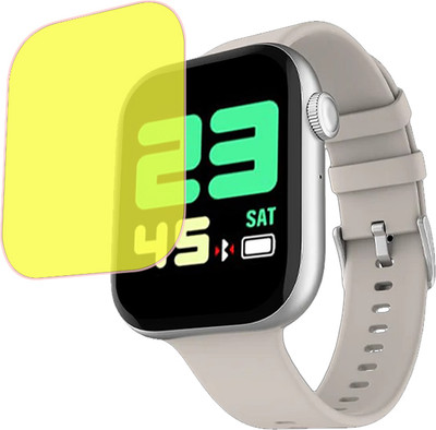 ejzatex Edge To Edge Screen Guard for FIRE BOLTT FIGHTER SMARTWATCH(Pack of 1)