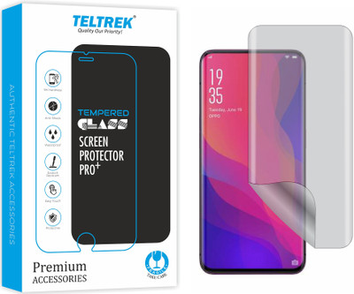 TELTREK Edge To Edge Screen Guard for Oppo Find X (Nano Liquid Anti Glare Matte)(Pack of 1)