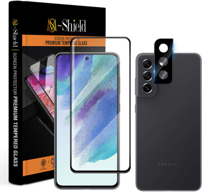 MS-Shield Edge To Edge Screen Guard for Samsung Galaxy S21 FE 5G, With Camera Lens Protector(Pack of 1)