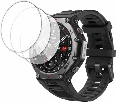 MOBIFONIC Edge To Edge Screen Guard for Amazfit T-Rex 3(Pack of 3)