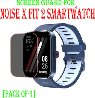 EJZATI Edge To Edge Screen Guard for NOISE X FIT 2 SMARTWATCH(Pack of 1)