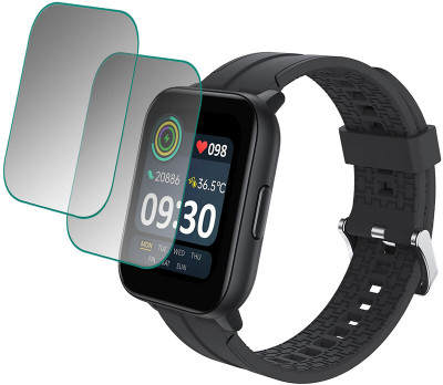 hirdesh Edge To Edge Screen Guard for Realme TechLife Watch SZ100(Pack of 2)