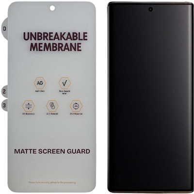 CellProtect Edge To Edge Screen Guard for vivo V60 5G Matte Membrane Flexible Film Screen Protector Scratch-Resistant Bubble-Free [Not Tempered Glass] Easy Installation Kit(Pack of 1)