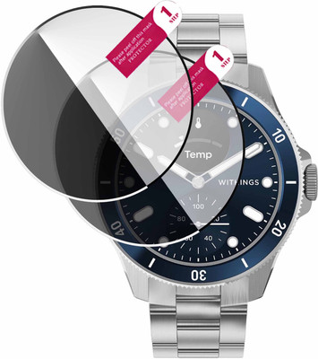 daffin Edge To Edge Screen Guard for Withings ScanWatch Nova(Pack of 2)