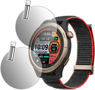 hirdesh Edge To Edge Screen Guard for Amazfit Cheetah Pro(Pack of 2)