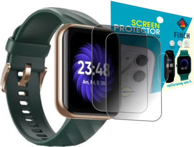 KANCHA Edge To Edge Screen Guard for DIZO WATCH D SMART WATCH(Pack of 2)