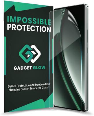 Gadget Glow Edge To Edge Screen Guard for Realme GT 6 5G, Realme GT 6, GT 6 5G, 4 Layer Unbreakable Membrane with Easy Installation(Pack of 1)