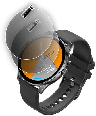 HIDEOUS Edge To Edge Screen Guard for Pebble Cosmos Bold Metallic Smartwatch, 1.39''(Pack of 2)