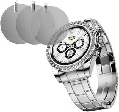 DOUMOF Edge To Edge Screen Guard for Fire Boltt Blizzard Ultra FRONT SCREEN(Pack of 3)