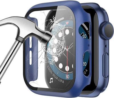 RK WORLD Edge To Edge Screen Guard for Appple Watch Screen SE 2nd 2022/ Series 6/5/4 SE 40mm Hard PC cover with Built -in 9H Tempered glass 40mm(Pack of 1)