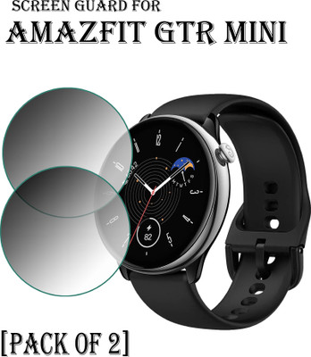 ejzatex Edge To Edge Screen Guard for AMAZFIT GTR MINI SMARTWATCH(Pack of 2)