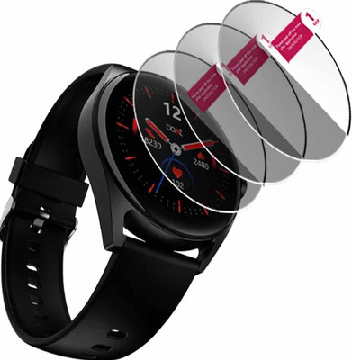 HIDEOUS Edge To Edge Screen Guard for boAt Lunar Link smart watch(Pack of 3)