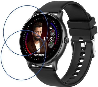 AHWAVEEDA Impossible Screen Guard for Best Fit Smartwatch screen Guard for Fire-Boltt PHOENIX(Pack of 2)