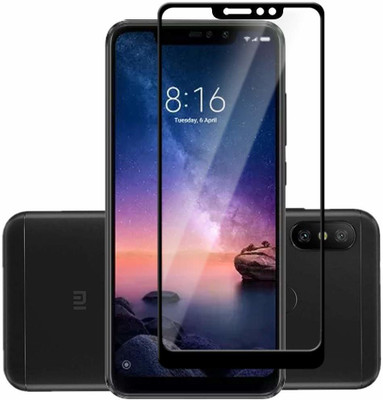 BURAAK Edge To Edge Screen Guard for Mi Redmi Note 6 Pro(Pack of 1)
