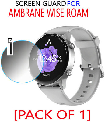 YCHROZE Edge To Edge Screen Guard for AMBRANE WISE ROAM(Pack of 1)