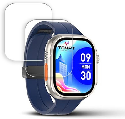 MUTAALI Tempered Glass Guard for TEMPT Verge Pro X smartwatch(Pack of 2)