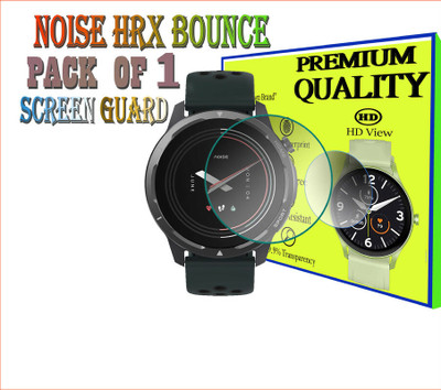 daffin Edge To Edge Screen Guard for Noise HRX Bounce(Pack of 1)